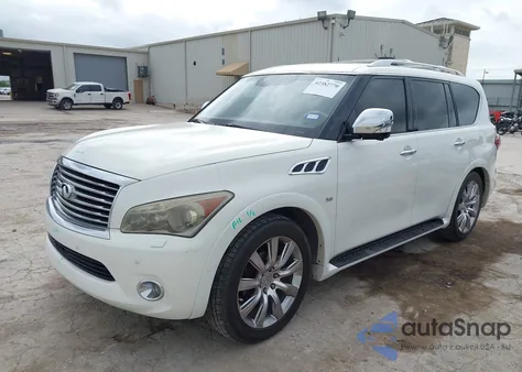 2014 Infiniti Qx80 from USA, damaged, VIN JN8AZ2NF9E9551327